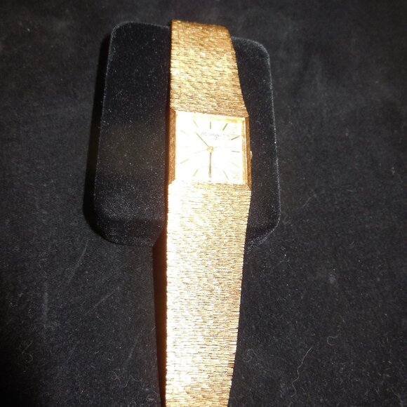 Benrus Bracelet Wrist Watch  Gold overlay Unisex